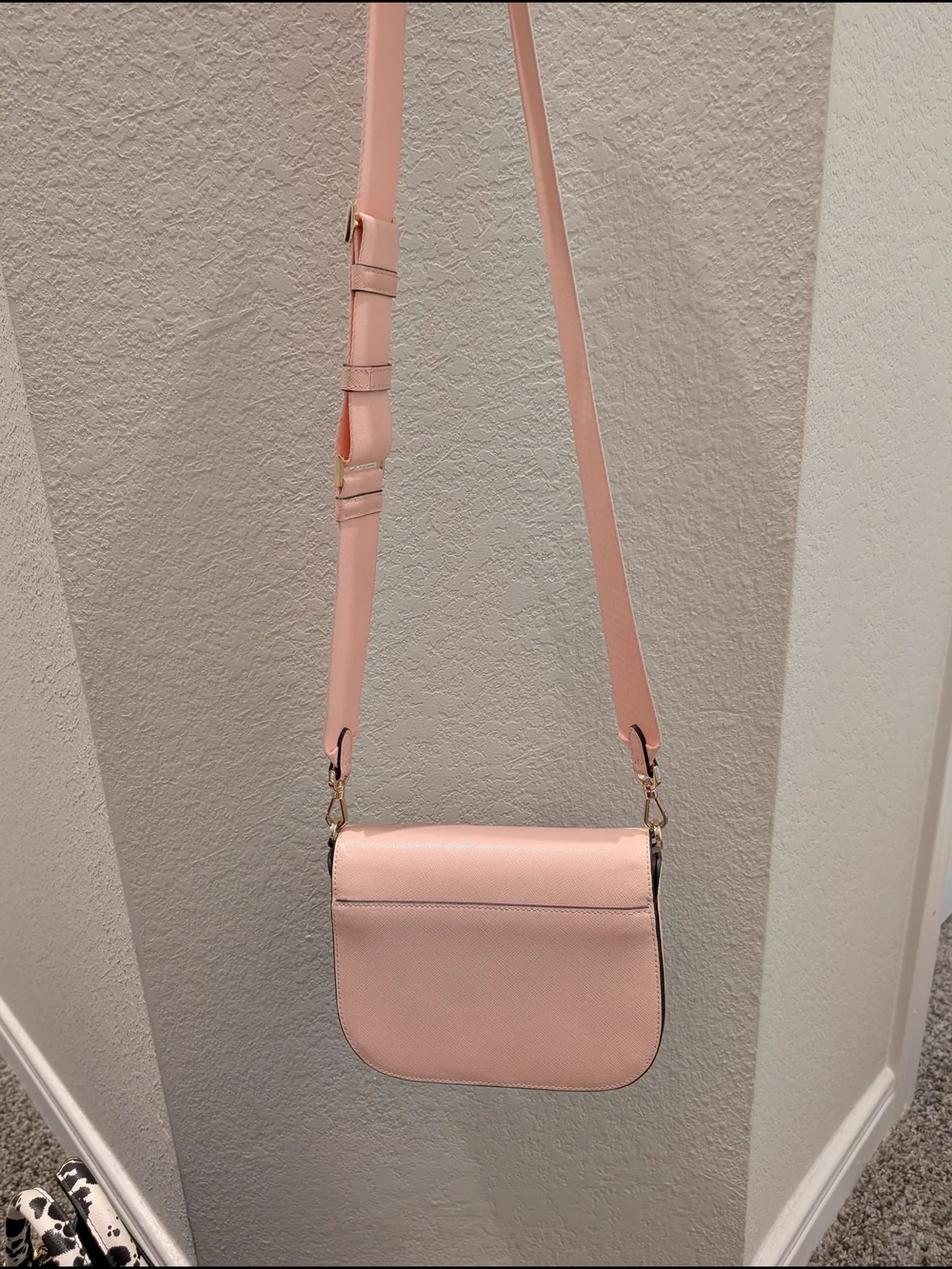 kate spade Blush Pink Leather Crossbody Bag